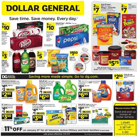 dg for sale|dollar general current sales ad.